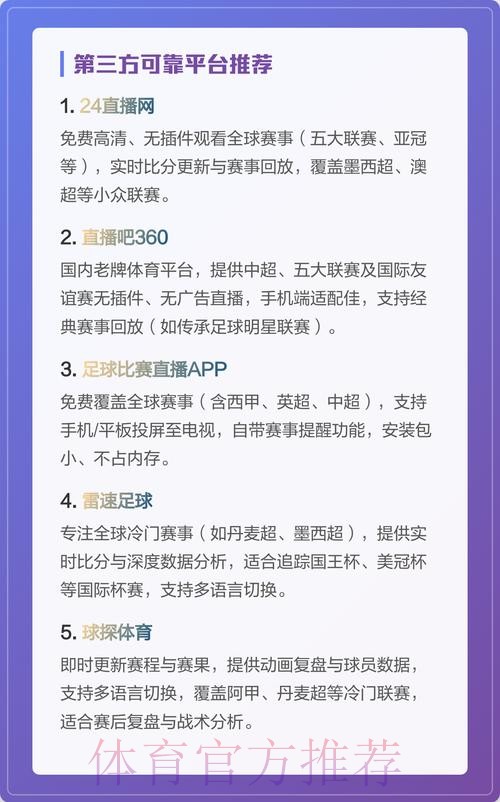 全面解析世界杯直播平台选择技巧 全面解析世界杯直播平台选择技巧